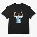 Messi Classic T-Shirt Follow FIFA World Cup 2026 Featuring Neymar, Germany Energy, Championship Spirit, Famous Goals, Roaring Crowds and International Football Unity; Made for Collectors Who Enjoy Iconic Players, Country Pride, Vintage Vibes and