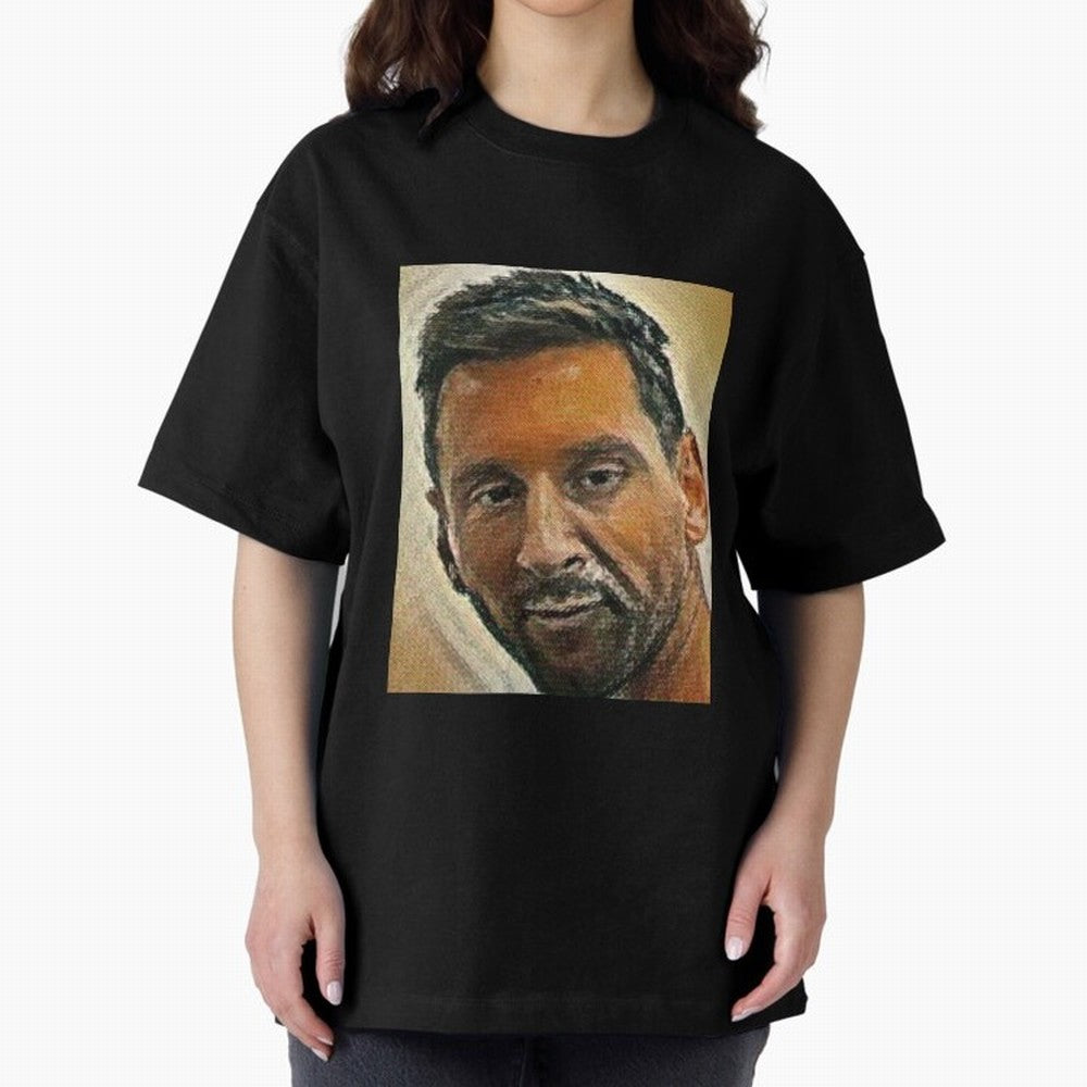 Messi Oversized T-Shirt Share FIFA World Cup 2026 Spirit, Celebrating Argentina, Cristiano Ronaldo, Goal Celebration Energy, Supporter Heritage, Football Icons and Worldwide Tournament Joy; Great for Supporters Who Love Legendary Players, National