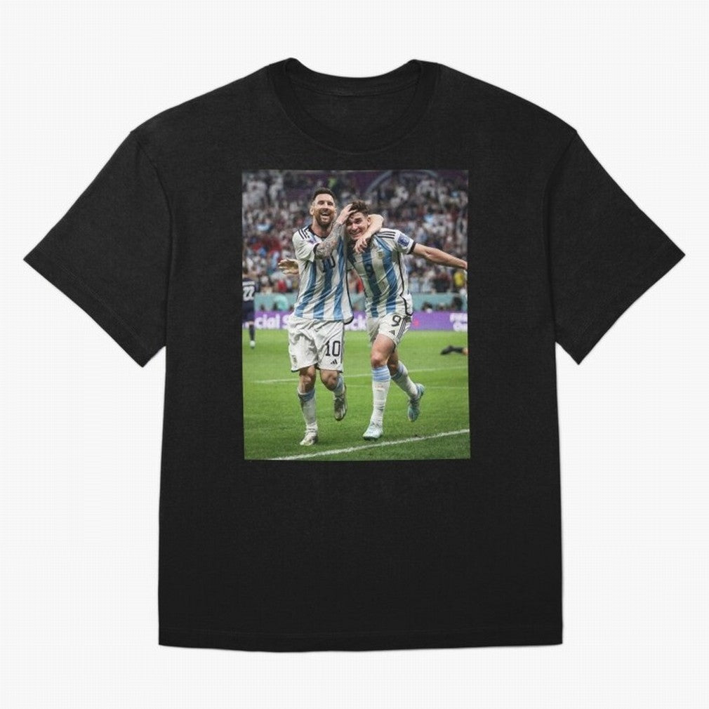 Messi x Alvarez Semifinal Classic T-Shirt Bring a Vintage Feel to the FIFA World Cup 2026 Journey through Cristiano Ronaldo, Haaland and CR7 Highlights, Brazil, Portugal and Argentina Pride, Soccer Culture, Superstar Moments, National Team Dreams