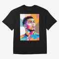 Jude Bellingham in WPAP Style Classic T-Shirt Relive the Noise and Pride of Global Football Passion for FIFA World Cup 2026, Made for CR7, England and Germany, Match Day Excitement, Supporter Culture, Golden Goals and Global Football Passion; Ideal