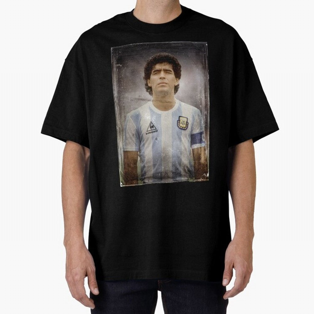 Diego Maradona Classic T-Shirt Show Match Day Excitement for the FIFA World Cup 2026 Group Stage Journey through Cristiano Ronaldo Highlights, Argentina and Brazil Pride, Supporter Pride, Iconic Celebrations, Legendary Names and Global Match Day