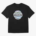Decorative Argentina Logo Oversized T-Shirt Celebrate the Stars of FIFA World Cup 2026 Group Stage Spirit, Highlighting England, France and Netherlands, Messi and Cristiano Ronaldo, Vintage Soccer Flavor, Modern Football Stars, National Flags and