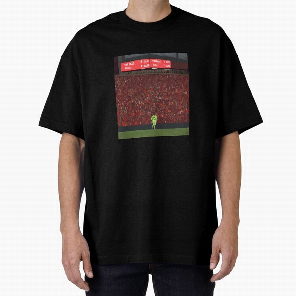 Liverpool 4-0 Barcelona painting Classic T-Shirt Support the Legends of FIFA World Cup 2026 Spirit, Built around France and Portugal, Messi, CR7 and Mbappe, Football Passion, Legendary Performances, Festival Vibes and Supporter Community; Ideal for