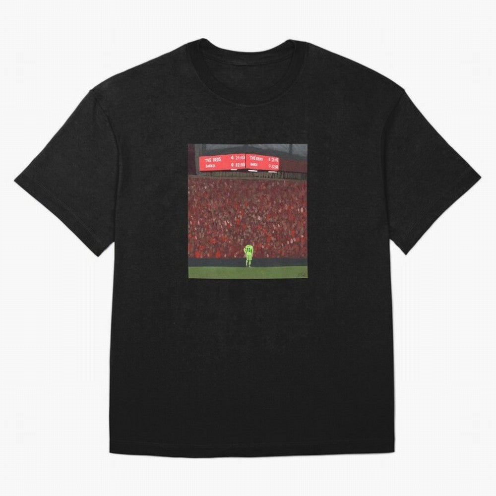 Liverpool 4-0 Barcelona painting Classic T-Shirt Support the Legends of FIFA World Cup 2026 Spirit, Built around France and Portugal, Messi, CR7 and Mbappe, Football Passion, Legendary Performances, Festival Vibes and Supporter Community; Ideal for