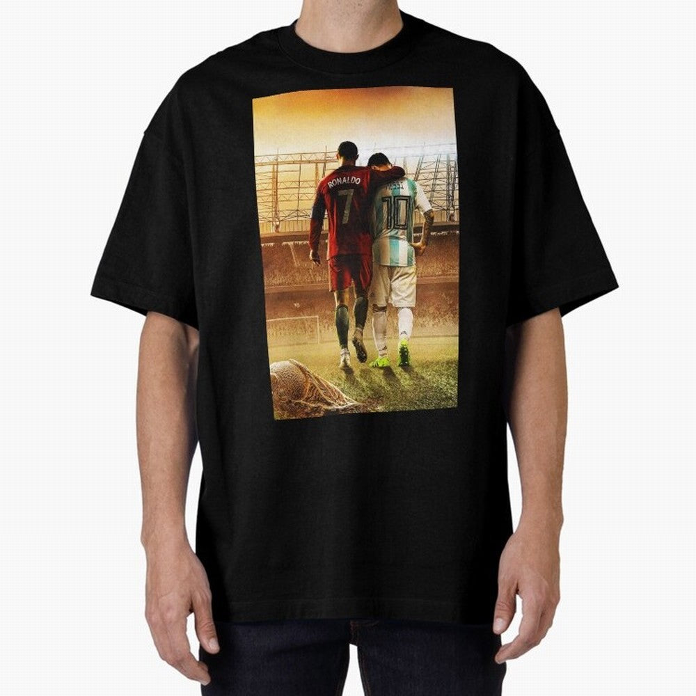 christian and messi Classic T-Shirt Celebrate National Team Dreams in FIFA World Cup 2026 Group Stage Spirit, with Germany, Haaland, Global Supporter Spirit, Legendary Goals, National Colors and Tournament Celebration; Ideal for Fans Who Follow
