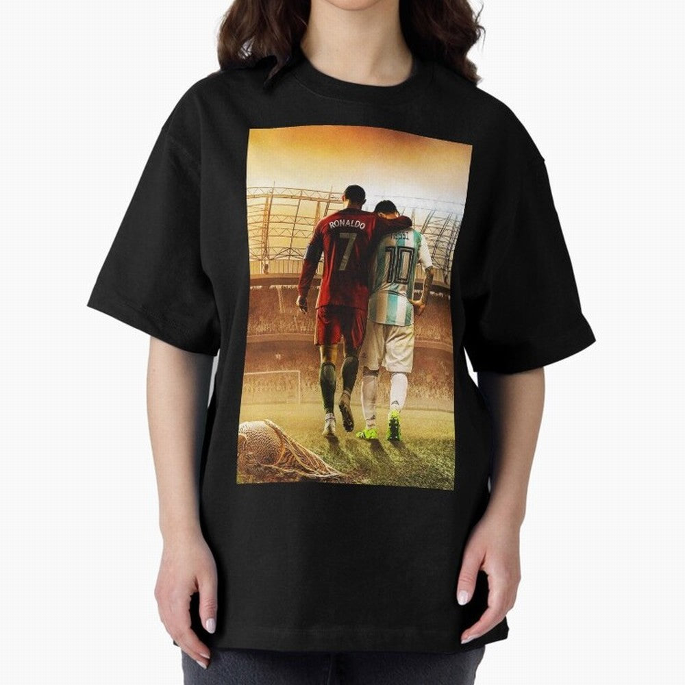 christian and messi Classic T-Shirt Celebrate National Team Dreams in FIFA World Cup 2026 Group Stage Spirit, with Germany, Haaland, Global Supporter Spirit, Legendary Goals, National Colors and Tournament Celebration; Ideal for Fans Who Follow