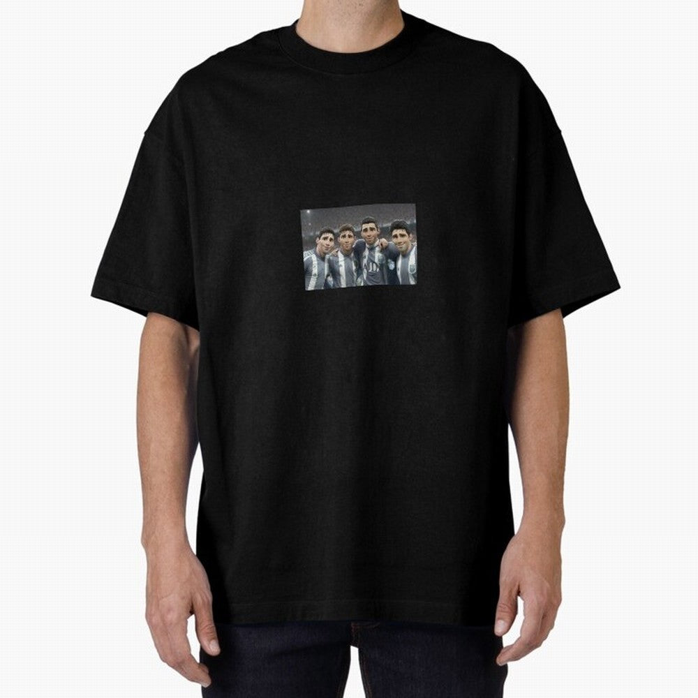 Messi Oversized T-Shirt Honor the Beautiful Game during FIFA World Cup 2026 for Fans of Messi, CR7 and Mbappe and Germany, Bringing Stadium Chants, National Pride, Trophy Dreams and Unforgettable Football Memories; Ideal for Football Dads, Football