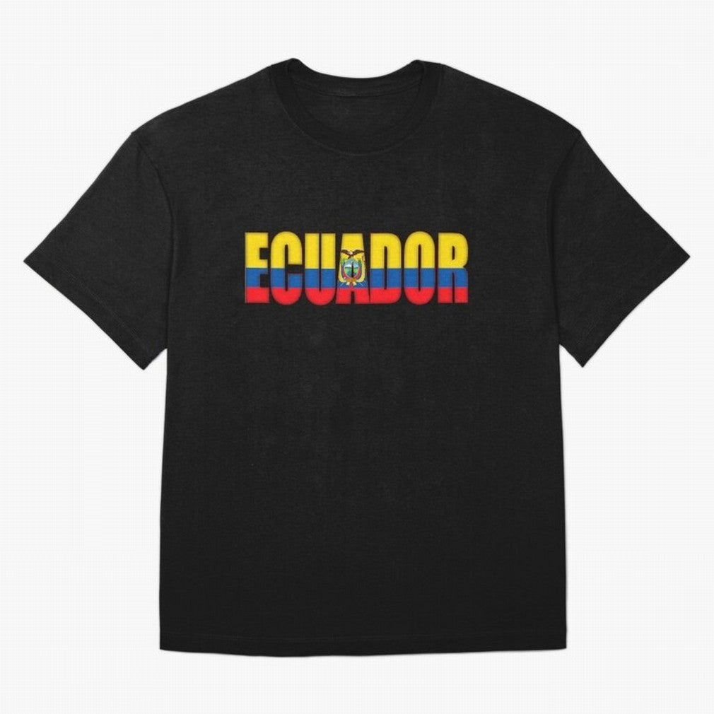 Ecuador Flag Classic T-Shirt Keep the Match Day Mood of the FIFA World Cup 2026 USA Canada Mexico Journey through CR7 Highlights, England Pride, Classic Soccer Heritage, Championship Pressure, Fan Loyalty and International Pride; Perfect for