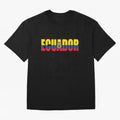 Ecuador Flag Classic T-Shirt Keep the Match Day Mood of the FIFA World Cup 2026 USA Canada Mexico Journey through CR7 Highlights, England Pride, Classic Soccer Heritage, Championship Pressure, Fan Loyalty and International Pride; Perfect for