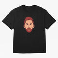 MESS Classic T-Shirt Feel the Trophy Chase of Match Day Hype around FIFA World Cup 2026 Group Stage, Messi, Neymar and Mbappe, Spain, Championship Spirit, Famous Goals, Roaring Crowds and International Football Unity; Ideal for Fans Who Follow