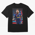 Messi.fcb Oversized T-Shirt Represent Football Lovers during the FIFA World Cup 2026 Journey through Messi, Neymar and Mbappe Highlights, England and Germany Pride, Game Day Rituals, Football Legends, Country Pride and the Road to the Final; Made