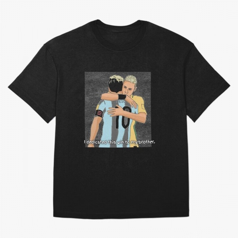 Messi and Neymar Classic T-Shirt Bring a Vintage Feel to FIFA World Cup 2026 Group Stage Connected to Messi, Neymar and Mbappe, Brazil, Portugal and Argentina Energy, Champion Mindset, Group Stage Buzz, Knockout Tension and Passionate Fan Culture;