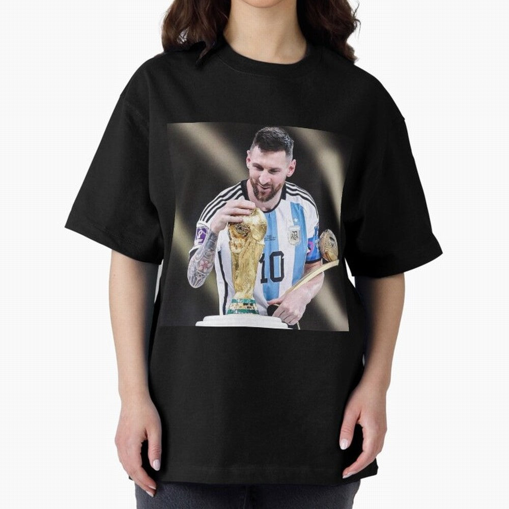 Messi Classic T-Shirt Show Up for the Glory of FIFA World Cup 2026 Group Stage Spirit, Centered on Germany, Messi, CR7 and Mbappe, Supporter Pride, Iconic Celebrations, Legendary Names and Global Match Day Energy; Ideal for Football Dads, Football