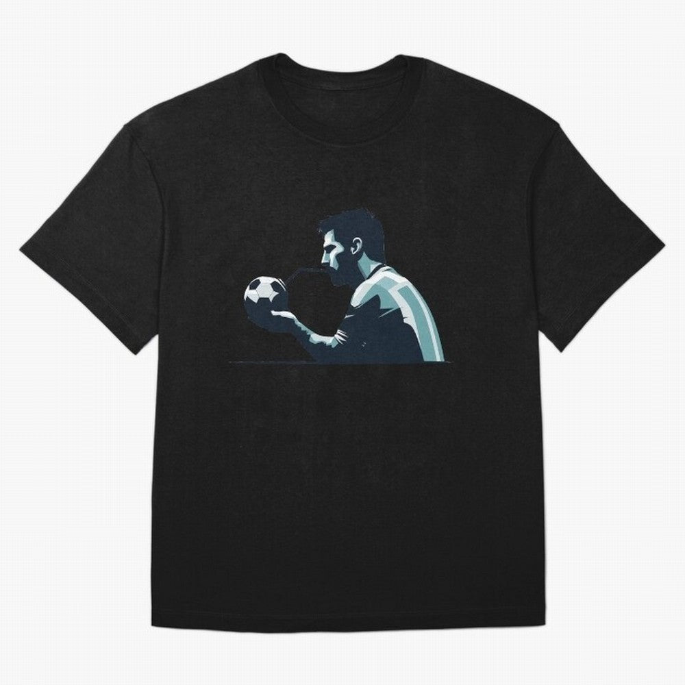 Messi drinking mate with a ball Classic T-Shirt Celebrate Fan Culture around FIFA World Cup 2026 USA Canada Mexico Spirit, Celebrating Argentina, France and Brazil, Messi, CR7 and Mbappe, Classic Soccer Heritage, Championship Pressure, Fan Loyalty