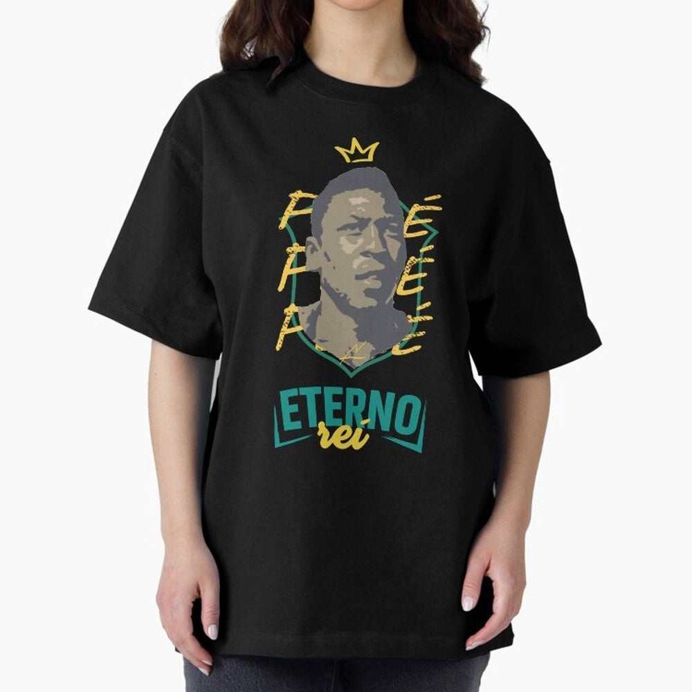 Messi and Neymar wearing a Pele t-shirt - Pel¨¦ Eterno - Pele Forever Rei Classic T-Shirt Celebrate Soccer Greatness during Match Day Hype around FIFA World Cup 2026 USA Canada Mexico, Cristiano Ronaldo, Haaland and CR7, Brazil, Worldwide Fan