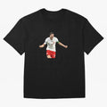 Robert Lewandowski Oversized T-Shirt Stand with Match Day Hype around FIFA World Cup 2026 USA Canada Mexico, Neymar, Haaland and Cristiano Ronaldo, Netherlands, Supporter Pride, Iconic Celebrations, Legendary Names and Global Match Day Energy;