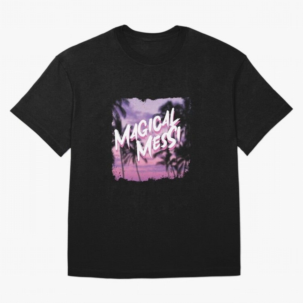 Magical Messi Classic T-Shirt Bring Bold Fan Energy to Global Football Passion for FIFA World Cup 2026 Group Stage, Inspired by Messi, Neymar and Mbappe, Argentina and Brazil, Sports Nostalgia, International Competition, Famous Players and