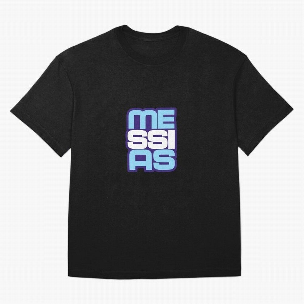 Light blue and white Messias Classic T-Shirt Share the Excitement of Match Day Hype around FIFA World Cup 2026, CR7, Portugal, Goal Celebration Energy, Supporter Heritage, Football Icons and Worldwide Tournament Joy; Ideal for Fans Who Follow