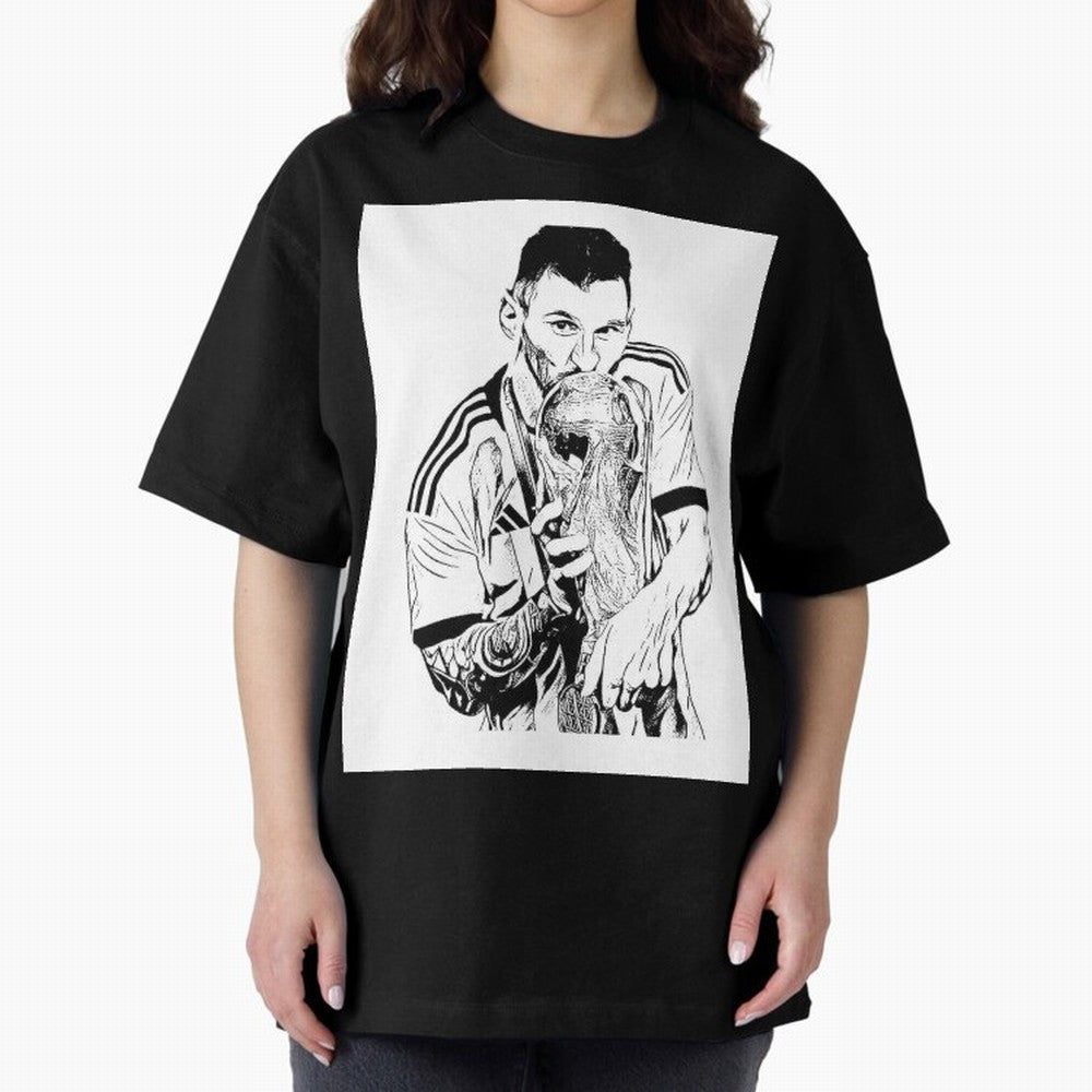 Drawing Leo Messi Classic T-Shirt Show Fan Pride Across the FIFA World Cup 2026 Journey through Messi Highlights, Argentina, France and Brazil Pride, Champion Mindset, Group Stage Buzz, Knockout Tension and Passionate Fan Culture; Made for Die Hard