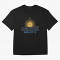 Argentina Football Sun of May - World Cup 2026 Gold Edition Essential T-Shirt Embrace FIFA World Cup 2026 USA Canada Mexico Spirit, Driven by Portugal, Spain and Germany, Haaland and Mbappe, Fan Favorite Moments, National Team Passion, Big Match