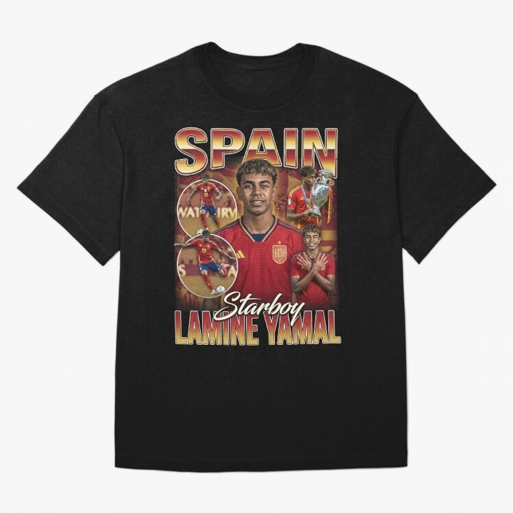 Lamine Yamal Starboy Vintage Classic T-Shirt Celebrate the Magic of FIFA World Cup 2026 USA Canada Mexico for Fans of CR7 and Messi and Portugal, Bringing Game Day Rituals, Football Legends, Country Pride and the Road to the Final; Made for Die
