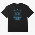 FC Barcelona three-time champion Oversized T-Shirt Bring International Match Energy to FIFA World Cup 2026 USA Canada Mexico for Fans of Messi, Neymar and Mbappe and Brazil, Bringing Game Day Rituals, Football Legends, Country Pride and the Road to