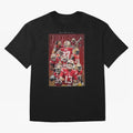 Football Players -TH2 Sport 1006hopeeeentoday Oversized T-Shirt Stand Proud for FIFA World Cup 2026 USA Canada Mexico for Fans of Haaland and Mbappe and Portugal, Bringing Football History, Final Match Energy, Crowd Noise and Once in a Lifetime