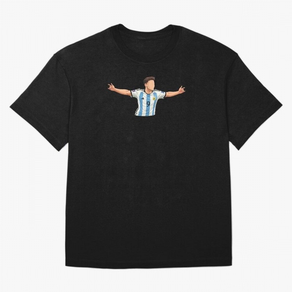 Julian Alvarez Argentina Classic T-Shirt Remember Iconic Moments from Global Football Passion for FIFA World Cup 2026, Filled with Messi, Neymar and Mbappe, Germany, Global Supporter Spirit, Legendary Goals, National Colors and Tournament