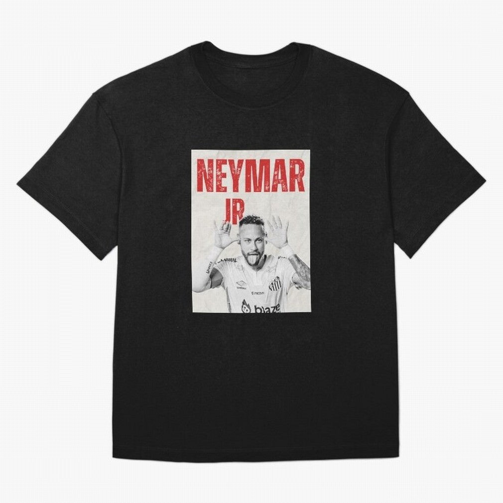 Neymar JR Classic T-Shirt Turn Up for the FIFA World Cup 2026 Journey through Messi, Neymar and Mbappe Highlights, France and Portugal Pride, Championship Spirit, Famous Goals, Roaring Crowds and International Football Unity; Ideal for Passionate