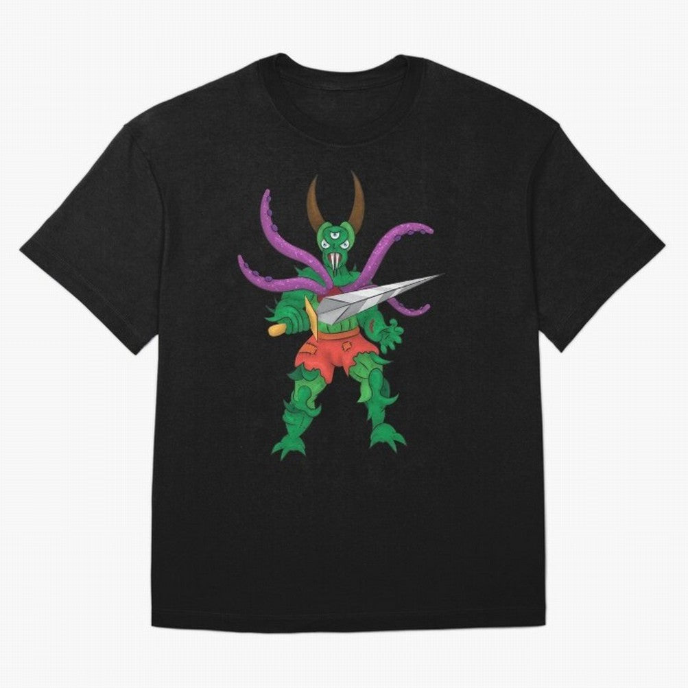 Creature #76B - Messi the Monster Classic T-Shirt Relive the Noise and Pride of the FIFA World Cup 2026 USA Canada Mexico Journey through Cristiano Ronaldo Highlights, Netherlands Pride, Sports Nostalgia, International Competition, Famous Players
