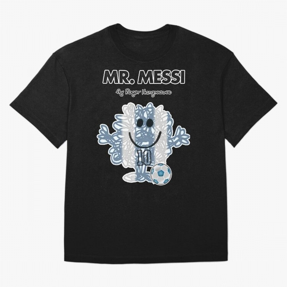 Mr Messi Parody Essential T-Shirt Keep Football History Alive during FIFA World Cup 2026 Group Stage for Fans of Cristiano Ronaldo and France, Bringing Stadium Chants, National Pride, Trophy Dreams and Unforgettable Football Memories; Perfect for