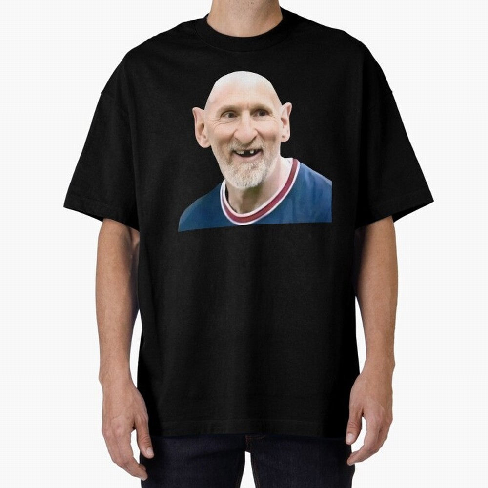 Old and Bald Messi Football Meme Oversized T-Shirt Support FIFA World Cup 2026 USA Canada Mexico Filled with Cristiano Ronaldo, Haaland and CR7, Spain and Netherlands Energy, Soccer Culture, Superstar Moments, National Team Dreams and Competitive