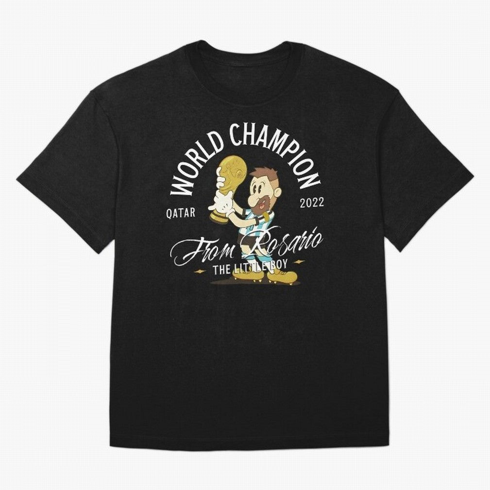 The little boy from Rosario Oversized T-Shirt Honor the Football Icons of Match Day Hype around FIFA World Cup 2026 Group Stage, Mbappe, Argentina and Brazil, Game Day Rituals, Football Legends, Country Pride and the Road to the Final; Ideal for