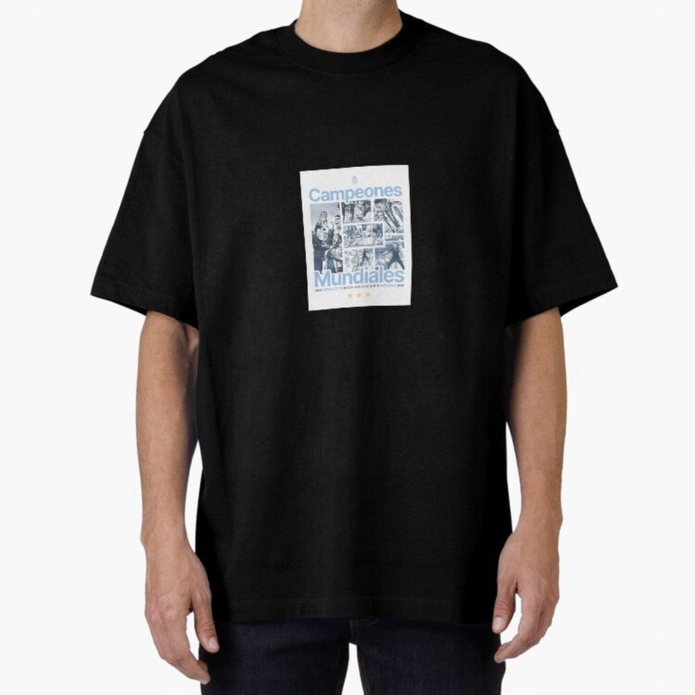 Argentina Qatar 2022 Oversized T-Shirt Bring Legendary Rivalry Energy to Global Football Passion for FIFA World Cup 2026 Group Stage, with Messi, Argentina, France and Brazil, Match Day Excitement, Supporter Culture, Golden Goals and Global