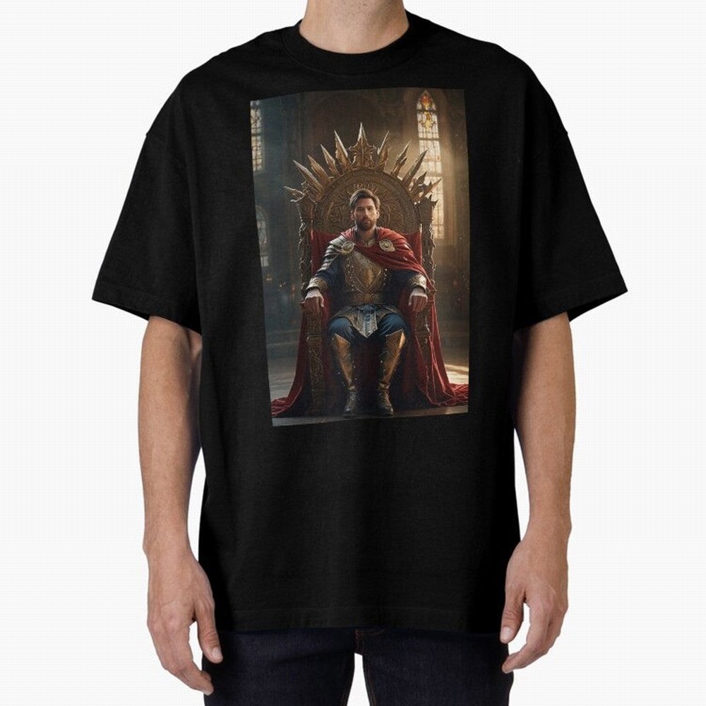 Messi the king Classic T-Shirt Honor the Beautiful Game during FIFA World Cup 2026 Spirit, Made for Argentina and Brazil, Messi and Cristiano Ronaldo, Match Day Excitement, Supporter Culture, Golden Goals and Global Football Passion; Ideal for
