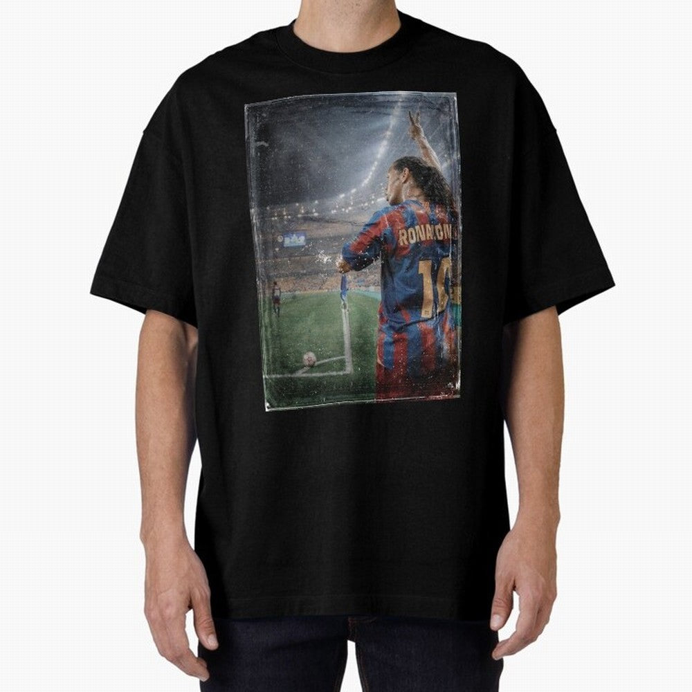 Ronaldinho Vintage Classic T-Shirt Carry the Dream of FIFA World Cup 2026 Spirit, Built around England, Haaland, Tournament Hype, Historic Matchups, Family Viewing Parties and Global Sports Pride; Created for Match Day Parties, Soccer Gifts, Fan