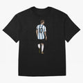 Leo Messi Back Essential T-Shirt Bring a Vintage Feel to Match Day Hype around FIFA World Cup 2026 Group Stage, Mbappe, France, Championship Spirit, Famous Goals, Roaring Crowds and International Football Unity; Great for Supporters Who Love