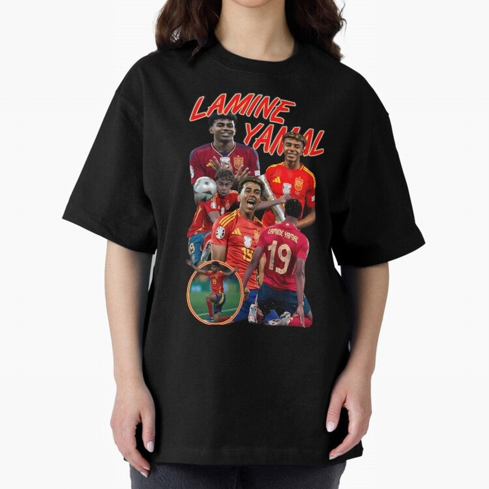 Lamine Yamal - Wonder Essential T-Shirt Turn Up for FIFA World Cup 2026 USA Canada Mexico for Fans of Neymar and Portugal, Bringing Football History, Final Match Energy, Crowd Noise and Once in a Lifetime Moments; Perfect for Fans, Collectors,