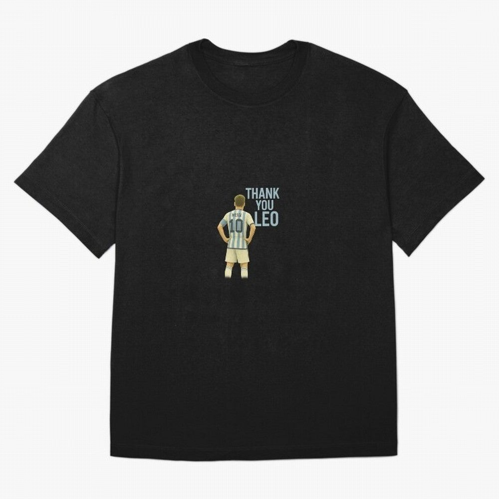 Thank You Leo ¨C Messi Farewell Tribute Essential T-Shirt Represent the Passion of Match Day Hype around FIFA World Cup 2026 Group Stage, Messi and Cristiano Ronaldo, France and Portugal, Vintage Soccer Flavor, Modern Football Stars, National Flags