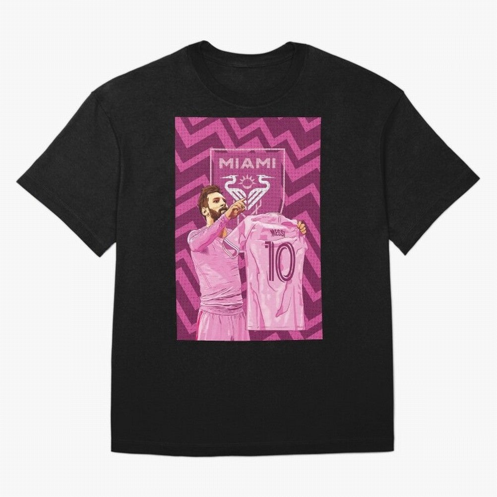 Messi in Inter Miami Classic T-Shirt Follow Every Goal of FIFA World Cup 2026 Spirit, with Netherlands, CR7, Global Supporter Spirit, Legendary Goals, National Colors and Tournament Celebration; Perfect for Supporters Who Want Bold Football Energy,