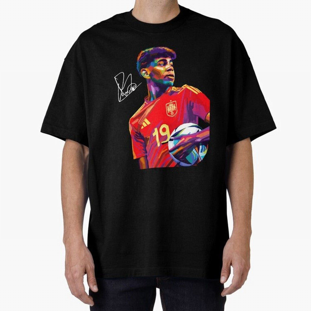 Lamine Yamal Wpap Art Classic T-Shirt Celebrate Football Dreams Across FIFA World Cup 2026 USA Canada Mexico for Fans of Haaland and England and Germany, Bringing Stadium Chants, National Pride, Trophy Dreams and Unforgettable Football Memories;