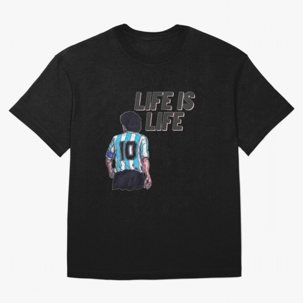Life Is Life Classic T-Shirt Honor Football Greatness during FIFA World Cup 2026 for Fans of Messi, Neymar and Mbappe and Netherlands, Bringing Classic Soccer Heritage, Championship Pressure, Fan Loyalty and International Pride; Made for Collectors