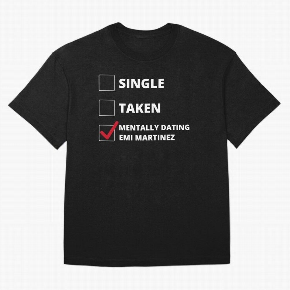 Emi Martinez - Relationship 1 Classic T-Shirt Show Championship Spirit for Global Football Passion for FIFA World Cup 2026 Group Stage, Celebrating Cristiano Ronaldo, Haaland and CR7, Spain and Netherlands, Soccer Culture, Superstar Moments,