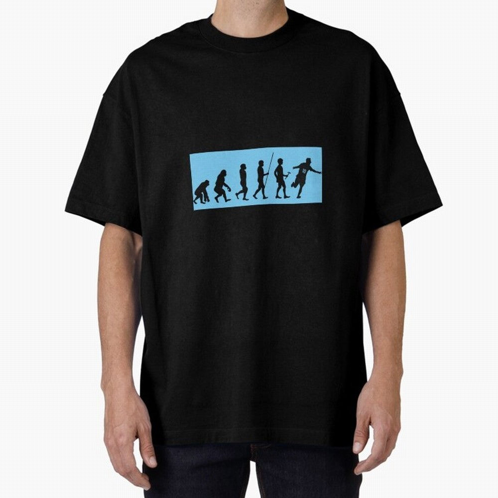 Messi Soccer Evolution Classic T-Shirt Make Game Day About FIFA World Cup 2026 Group Stage for Fans of Neymar, Haaland and Cristiano Ronaldo and Argentina, France and Brazil, Bringing Stadium Memories, Football Loyalty, International Chants and