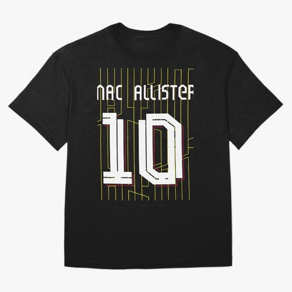 Alexis Mac Allister 10 Liverpool Home Jersey 24/25 Classic T-Shirt Showcase the FIFA World Cup 2026 Group Stage Journey through Messi and Cristiano Ronaldo Highlights, England, France and Netherlands Pride, Classic Soccer Heritage, Championship