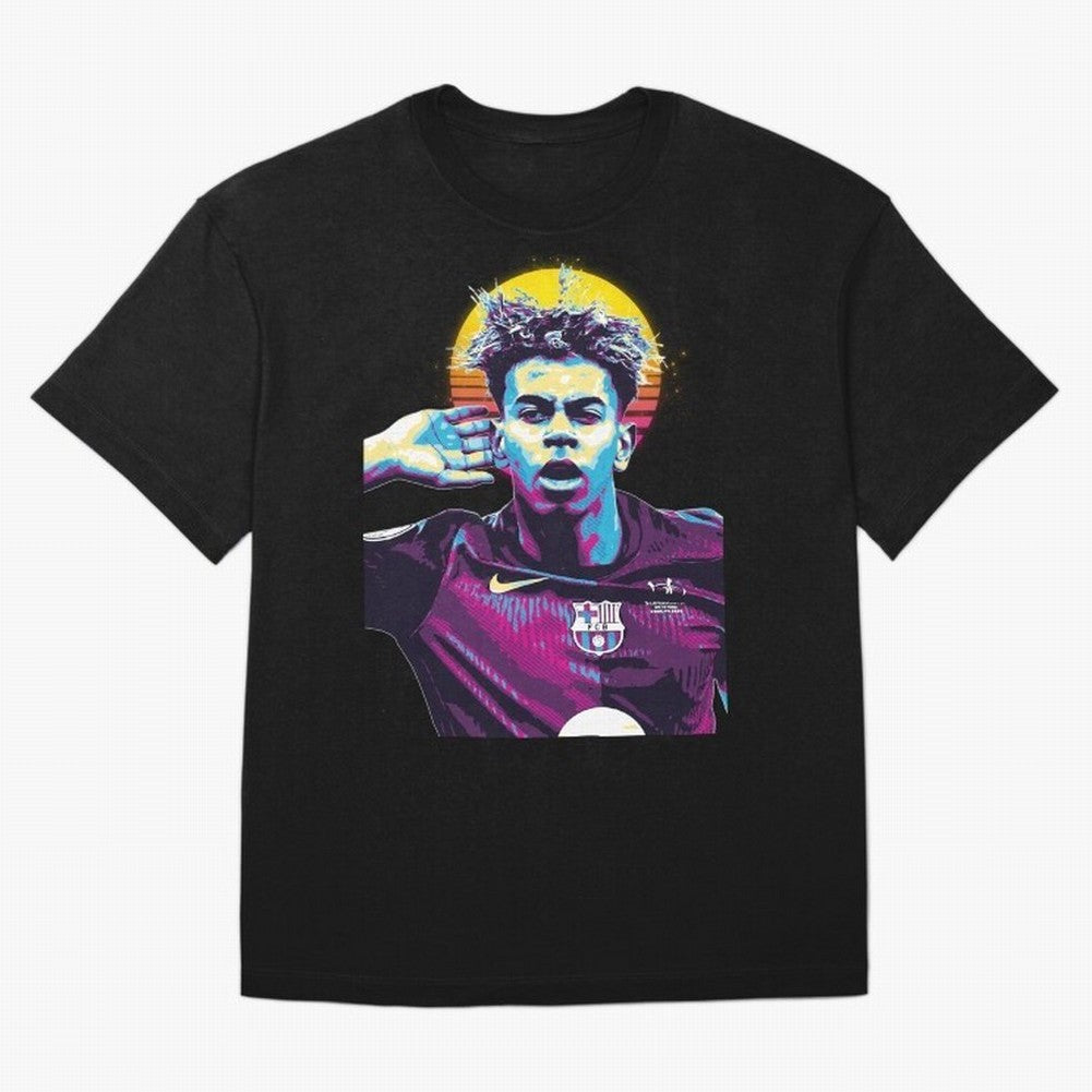 Lamine Yamal celebration 2 Classic T-Shirt Celebrate Global Football Passion for FIFA World Cup 2026 Group Stage, Capturing CR7 and Messi, England, Supporter Pride, Iconic Celebrations, Legendary Names and Global Match Day Energy; Great for Watch