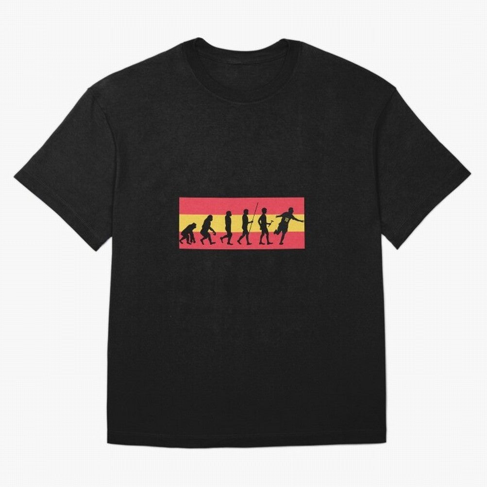 Messi Soccer Evolution Classic T-Shirt Join FIFA World Cup 2026 for Fans of Neymar, Haaland and Cristiano Ronaldo and Spain and Netherlands, Bringing Championship Spirit, Famous Goals, Roaring Crowds and International Football Unity; Perfect for