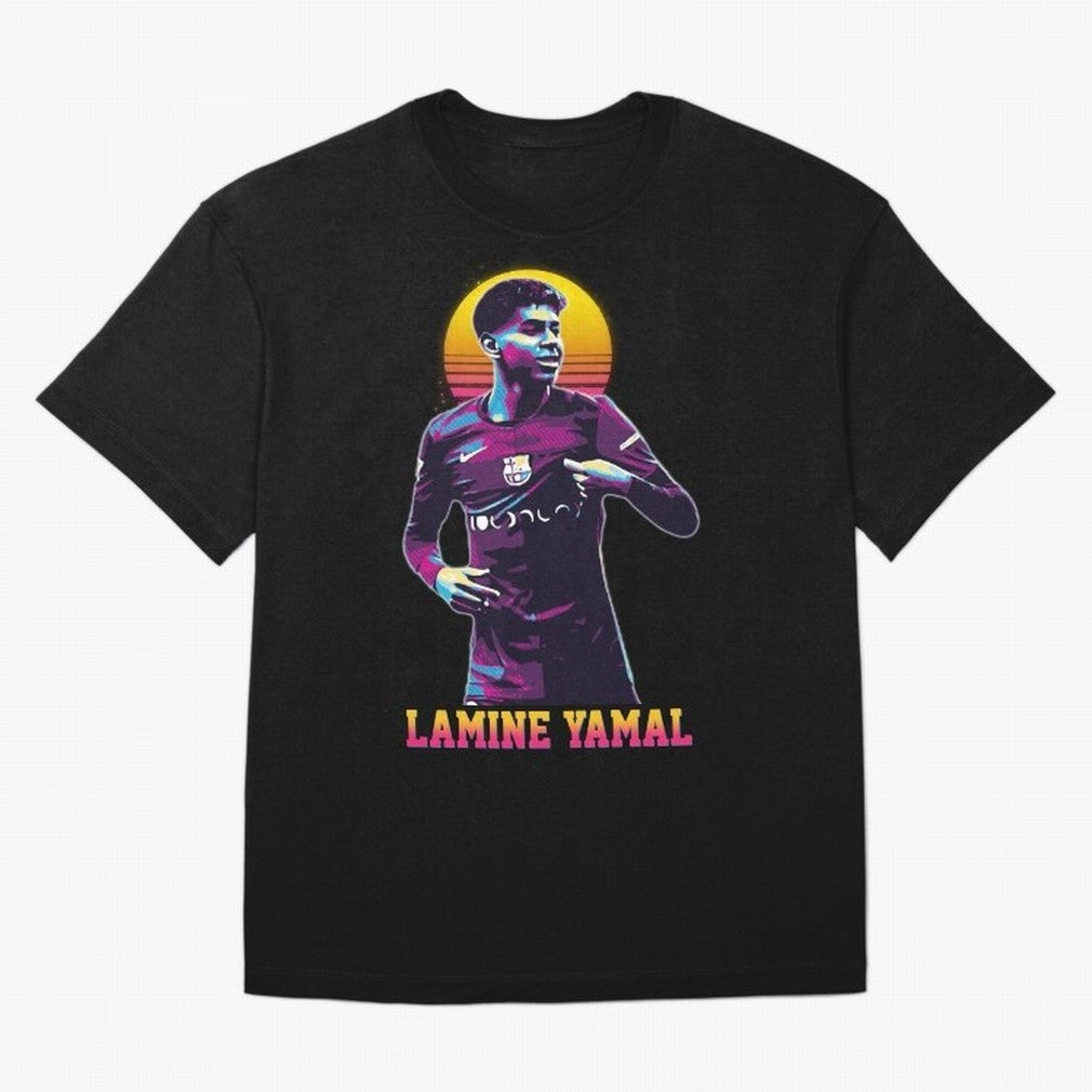 LAMINE YAMAL Oversized T-Shirt Treasure Global Football Passion for FIFA World Cup 2026 USA Canada Mexico, Inspired by Mbappe, Argentina, Stadium Chants, National Pride, Trophy Dreams and Unforgettable Football Memories; Ideal for Football Dads,