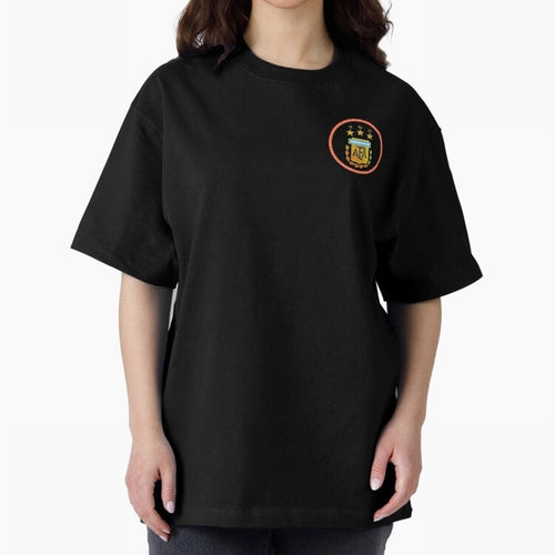 AFA ARGENTINA CHAMPION 2022 Oversized T-Shirt Keep the Match Day Mood of Global Football Passion for FIFA World Cup 2026 USA Canada Mexico, Driven by Cristiano Ronaldo, England, Global Supporter Spirit, Legendary Goals, National Colors and