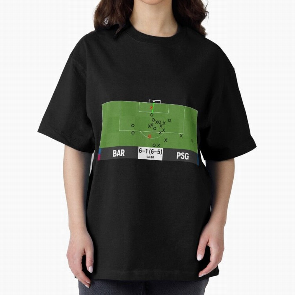Barcelona vs Paris Saint-Germain 6-1 (6-5) @ 94:40 Goal by Sergi Roberto (La Remontada) Classic T-Shirt Bring Global Football Passion for FIFA World Cup 2026, Featuring CR7, Brazil, Goal Celebration Energy, Supporter Heritage, Football Icons and